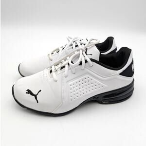 Puma Viz Runner Repeat Sneaker Shoes Men's White/Black Size US7.5 EU40